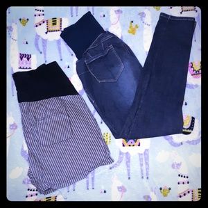 Maternity Pants and shorts ...BUNDLE AND SAVE